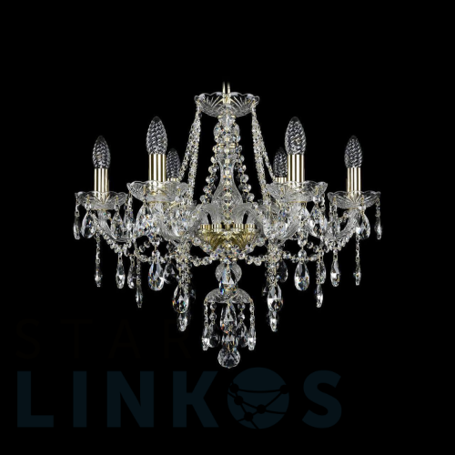 Купить Подвесная люстра Bohemia Ivele 1415/6/200 G за 33 212 руб. в Туле Купить с доставкой Подвесная люстра Bohemia Ivele 1415/6/200 G в Туле