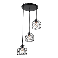 Купить Подвесная люстра IMEX MD.0330-3-P BK в Туле