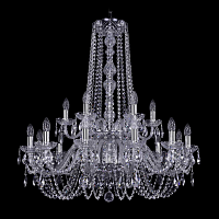 Купить Подвесная люстра Bohemia Ivele 1402/12+6/300/h-91/2d Ni в Туле