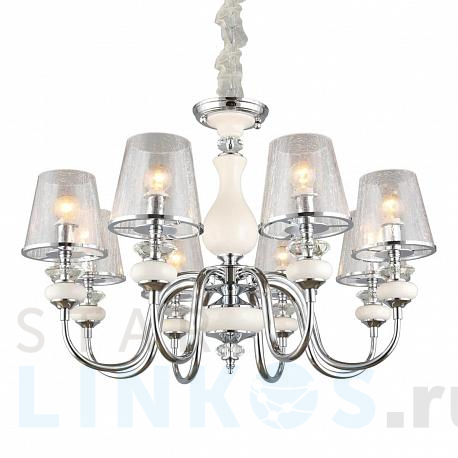 Купить Подвесная люстра Omnilux Aviano OML-84603-08 за 45 530 руб. в Туле фото 2 Купить с доставкой Подвесная люстра Omnilux Aviano OML-84603-08 в Туле фото 2