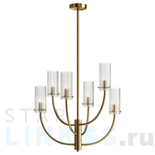 Купить с доставкой Подвесная люстра Maytoni Arco MOD223PL-06BS в Туле