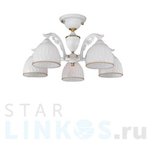 Купить Потолочная люстра Reccagni Angelo PL.9601/5 за 62 555 руб. в Туле Купить с доставкой Потолочная люстра Reccagni Angelo PL.9601/5 в Туле