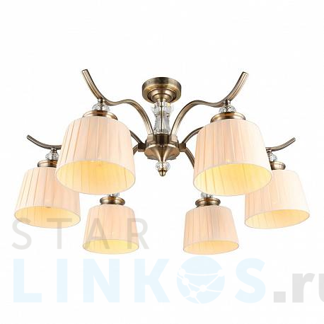 Купить Потолочная люстра Omnilux Arosio OML-88417-06 за 21 380 руб. в Туле фото 2 Купить с доставкой Потолочная люстра Omnilux Arosio OML-88417-06 в Туле фото 2