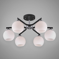 Купить Потолочная люстра Eurosvet 30145/6 хром/венге в Туле