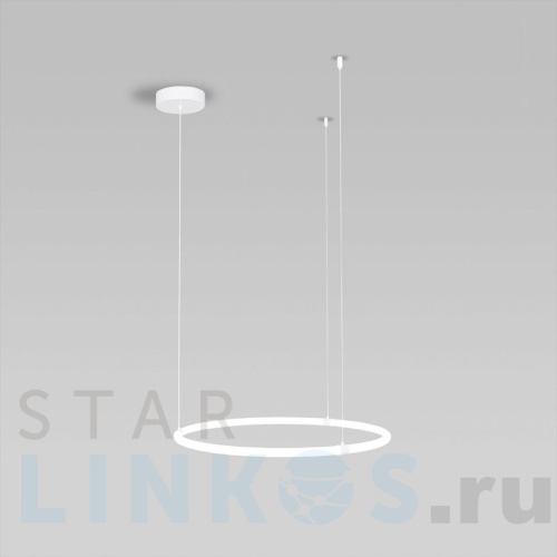 Купить Подвесной светодиодный светильник Eurosvet 90284/1 белый за 21 500 руб. в Туле Купить с доставкой Подвесной светодиодный светильник Eurosvet 90284/1 белый в Туле