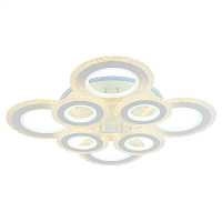 Купить Потолочная светодиодная люстра Profit Light 8081/4+4 WHT в Туле