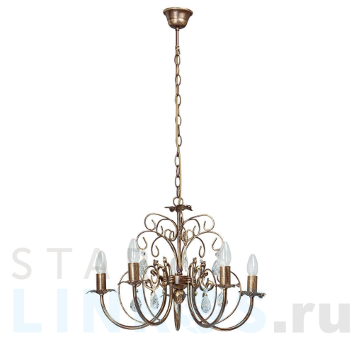 Купить Подвесная люстра Vitaluce V1169/5 за 9 288 руб. в Туле Купить с доставкой Подвесная люстра Vitaluce V1169/5 в Туле