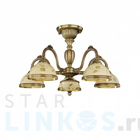 Купить Потолочная люстра Reccagni Angelo PL.6228/5 за 108 180 руб. в Туле фото 2 Купить с доставкой Потолочная люстра Reccagni Angelo PL.6228/5 в Туле фото 2