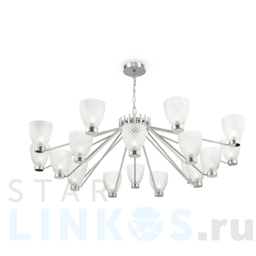 Купить Подвесная люстра Maytoni Ralar MOD068PL-18CH за 55 404 руб. в Туле Купить с доставкой Подвесная люстра Maytoni Ralar MOD068PL-18CH в Туле