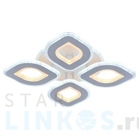 Купить Потолочная светодиодная люстра Profit Light 8006/4 WHT за 6 613 руб. в Туле фото 2 Купить с доставкой Потолочная светодиодная люстра Profit Light 8006/4 WHT в Туле фото 2