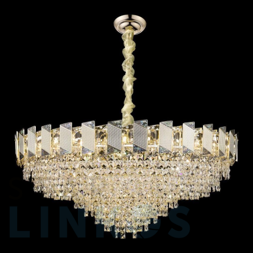 Купить с доставкой Подвесная люстра Wertmark Malvina WE114.24.303 в Туле