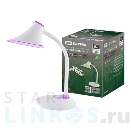Купить с доставкой Настольная лампа TDM Electric СН-12 SQ0337-0091 в Туле