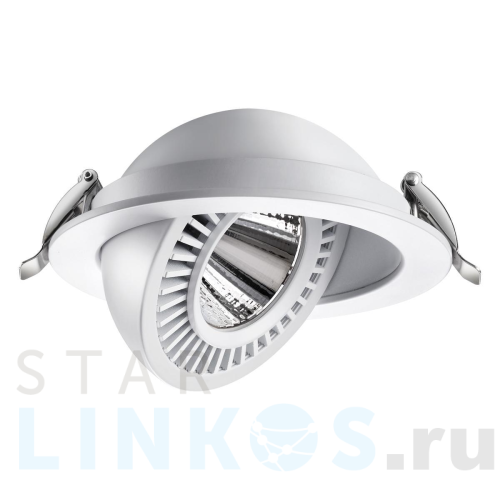 Купить с доставкой Встраиваемый светодиодный светильник Novotech Spot Gesso 358817 в Туле