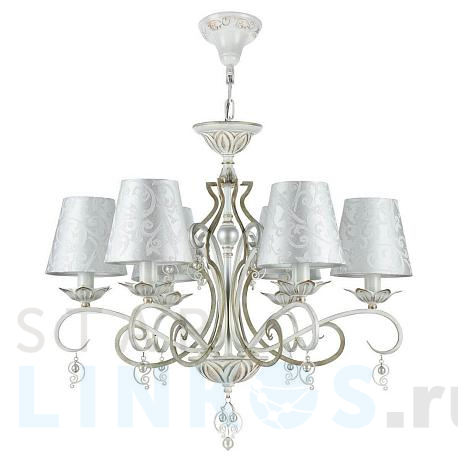 Купить Подвесная люстра Maytoni Monile ARM004-06-W за 29 754 руб. в Туле фото 2 Купить с доставкой Подвесная люстра Maytoni Monile ARM004-06-W в Туле фото 2