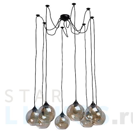 Купить Подвесная люстра De Markt Фьюжен 392016208 за 29 640 руб. в Туле фото 2 Купить с доставкой Подвесная люстра De Markt Фьюжен 392016208 в Туле фото 2