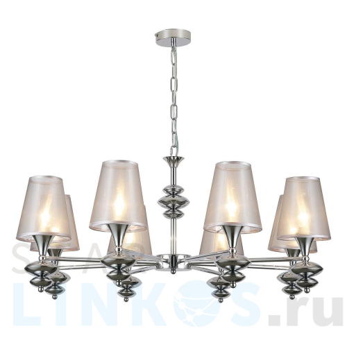 Купить Подвесная люстра Gerhort G11049/8CR SM за 15 760 руб. в Туле Купить с доставкой Подвесная люстра Gerhort G11049/8CR SM в Туле