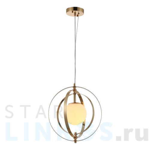 Купить Подвесной светильник Indigo Trevi 13013/1P Gold V000271 за 8 610 руб. в Туле Купить с доставкой Подвесной светильник Indigo Trevi 13013/1P Gold V000271 в Туле