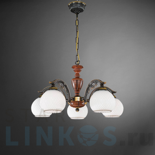 Купить с доставкой Подвесная люстра Reccagni Angelo L.8610/5 в Туле