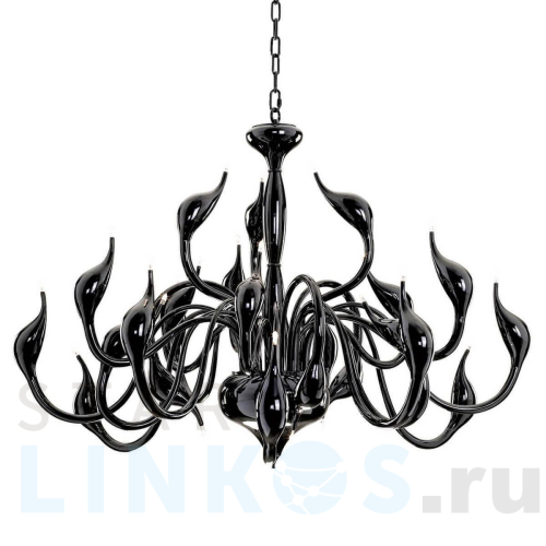 Купить Подвесная люстра Lightstar Cigno Collo Bk 751247 за 57 000 руб. в Туле Купить с доставкой Подвесная люстра Lightstar Cigno Collo Bk 751247 в Туле