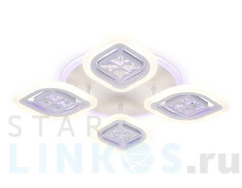 Купить Потолочная светодиодная люстра Ambrella light Ice FA280 за 11 229 руб. в Туле Купить с доставкой Потолочная светодиодная люстра Ambrella light Ice FA280 в Туле