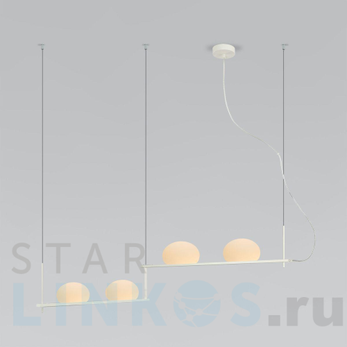 Купить Подвесной светильник Eurosvet Stair 70145/4 белый за 16 900 руб. в Туле Купить с доставкой Подвесной светильник Eurosvet Stair 70145/4 белый в Туле