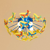 Купить Потолочная люстра Citilux Самолетики CL603141 в Туле