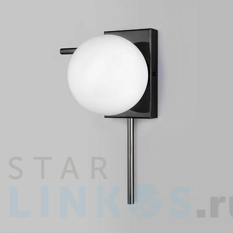 Купить Настенный светильник Eurosvet Fredo 40036/1 черный жемчуг за 3 910 руб. в Туле фото 2 Купить с доставкой Настенный светильник Eurosvet Fredo 40036/1 черный жемчуг в Туле фото 2