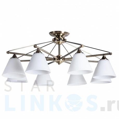 Купить Потолочная люстра Arte Lamp Copter A3208PL-8AB за 10 990 руб. в Туле фото 2 Купить с доставкой Потолочная люстра Arte Lamp Copter A3208PL-8AB в Туле фото 2