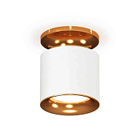 Купить Комплект накладного светильника Ambrella light Techno Spot XS7401122 SWH/PYG белый песок/золото желтое полированное (N7929, C7401, N7014) в Туле