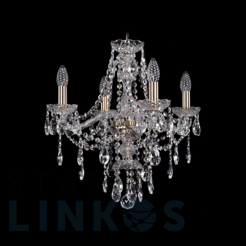 Купить Подвесная люстра Bohemia Ivele 1415/4/165 Pa за 25 881 руб. в Туле Купить с доставкой Подвесная люстра Bohemia Ivele 1415/4/165 Pa в Туле