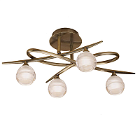 Купить Потолочная люстра Mantra Loop Antique Brass 1823 в Туле