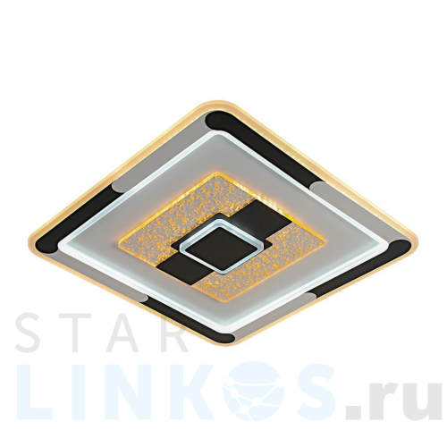 Купить Потолочная светодиодная люстра Profit Light 7015 WHT+BLK за 7 174 руб. в Туле Купить с доставкой Потолочная светодиодная люстра Profit Light 7015 WHT+BLK в Туле