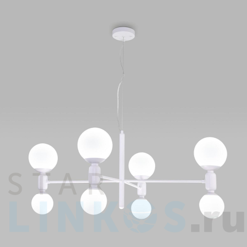 Купить Подвесная люстра Eurosvet Bubble 30182/8 белый за 30 100 руб. в Туле Купить с доставкой Подвесная люстра Eurosvet Bubble 30182/8 белый в Туле