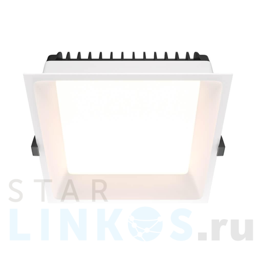 Купить с доставкой Встраиваемый светодиодный светильник Maytoni Technical Okno DL056-24W4K-W в Туле