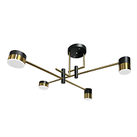 Купить Потолочная светодиодная люстра Gerhort G51243/4BK+AB в Туле