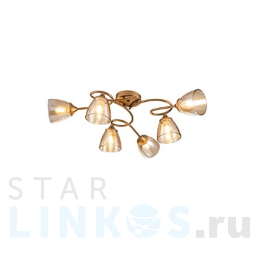 Купить с доставкой Потолочная люстра Escada Celosia 1112/6P в Туле