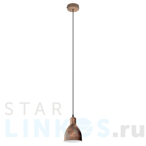 Купить Подвесной светильник Eglo Priddy 1 49492 за 3 190 руб. в Туле Купить с доставкой Подвесной светильник Eglo Priddy 1 49492 в Туле