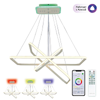 Купить Подвесная светодиодная люстра Citilux Неон Смарт CL731AK110E в Туле