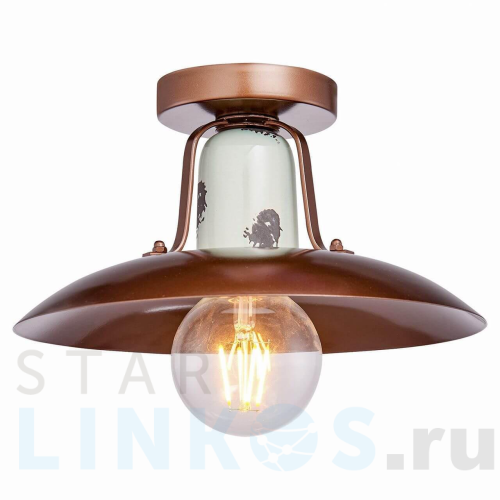 Купить с доставкой Потолочный светильник Lussole Loft Vermilion LSP-8162 в Туле