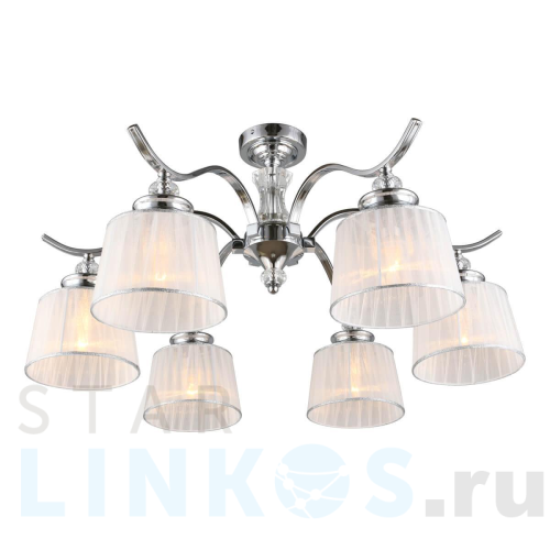 Купить Потолочная люстра Omnilux Arosio OML-88407-06 за 19 930 руб. в Туле Купить с доставкой Потолочная люстра Omnilux Arosio OML-88407-06 в Туле