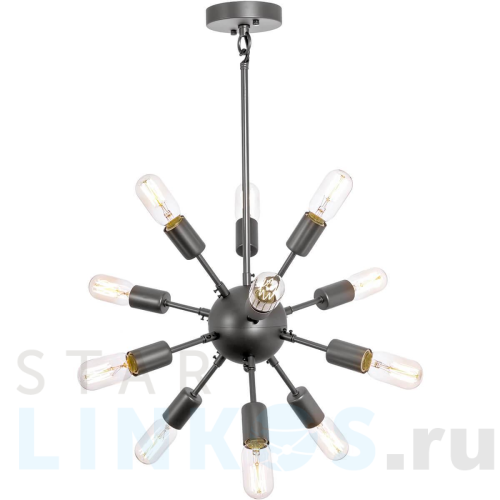 Купить Подвесная люстра Loft IT Sputnik Loft1832P-12 за 6 805 руб. в Туле Купить с доставкой Подвесная люстра Loft IT Sputnik Loft1832P-12 в Туле