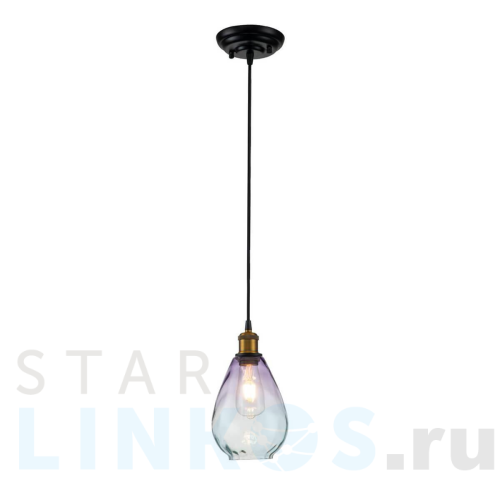 Купить Подвесной светильник Indigo Piuro 11027/1P Purple V000292 за 7 630 руб. в Туле Купить с доставкой Подвесной светильник Indigo Piuro 11027/1P Purple V000292 в Туле