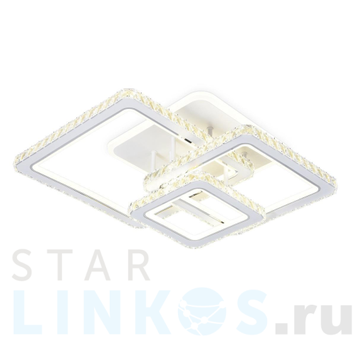 Купить Потолочная светодиодная люстра Ambrella light Acrylica Ice FA1732 за 17 802 руб. в Туле Купить с доставкой Потолочная светодиодная люстра Ambrella light Acrylica Ice FA1732 в Туле