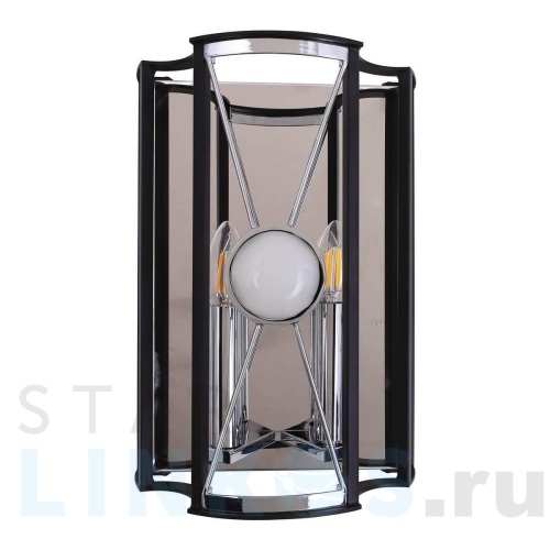 Купить с доставкой Настенный светильник Crystal Lux Tandem AP2 Chrome в Туле