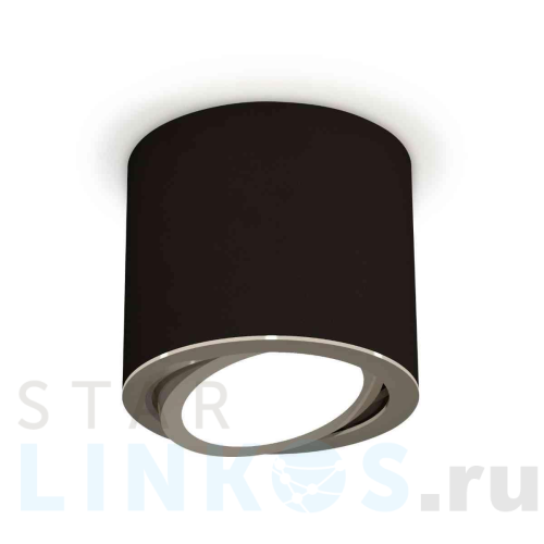 Купить с доставкой Комплект накладного светильника Ambrella light Techno Spot XS7402002 SBK/PSL черный песок/серебро полированное (C7402, N7003) в Туле