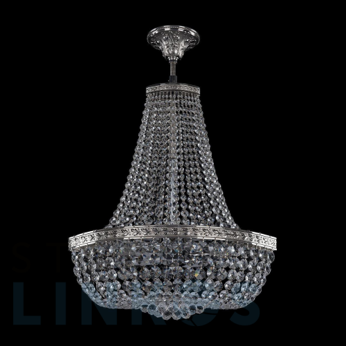 Купить Подвесная люстра Bohemia Ivele 19283/H2/45IV Ni за 34 494 руб. в Туле Купить с доставкой Подвесная люстра Bohemia Ivele 19283/H2/45IV Ni в Туле