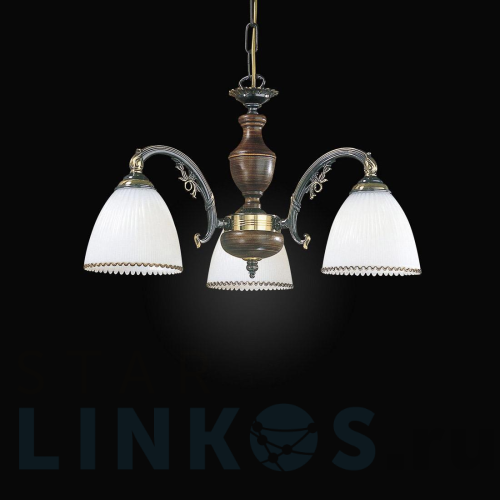 Купить Подвесная люстра Reccagni Angelo L.3800/3 за 37 236 руб. в Туле Купить с доставкой Подвесная люстра Reccagni Angelo L.3800/3 в Туле