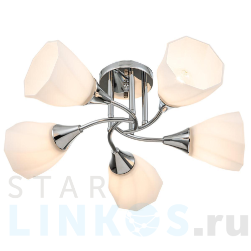 Купить Потолочная люстра Escada Camellia 664/5P за 7 250 руб. в Туле Купить с доставкой Потолочная люстра Escada Camellia 664/5P в Туле