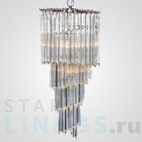 Купить с доставкой Подвесная люстра Imperium Loft Odeon Chandelier 75295-22 в Туле