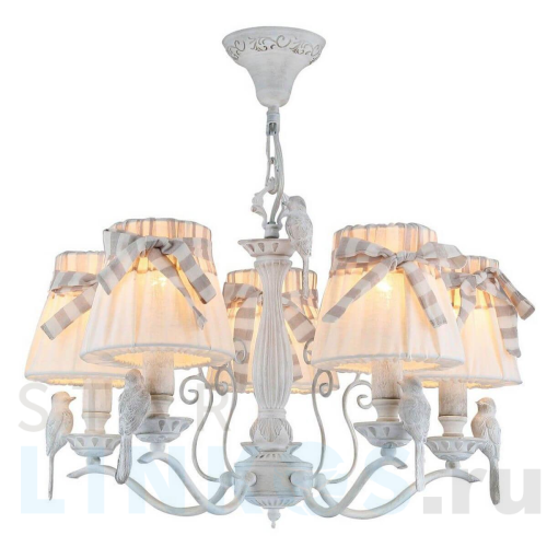 Купить Подвесная люстра Maytoni Bird ARM013-05-W за 24 890 руб. в Туле Купить с доставкой Подвесная люстра Maytoni Bird ARM013-05-W в Туле